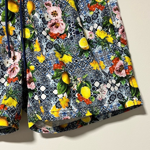 Siamo Verano Men’s Swim Shorts M Floral Tropical Print Summer Beachwear - Picture 14 of 14
